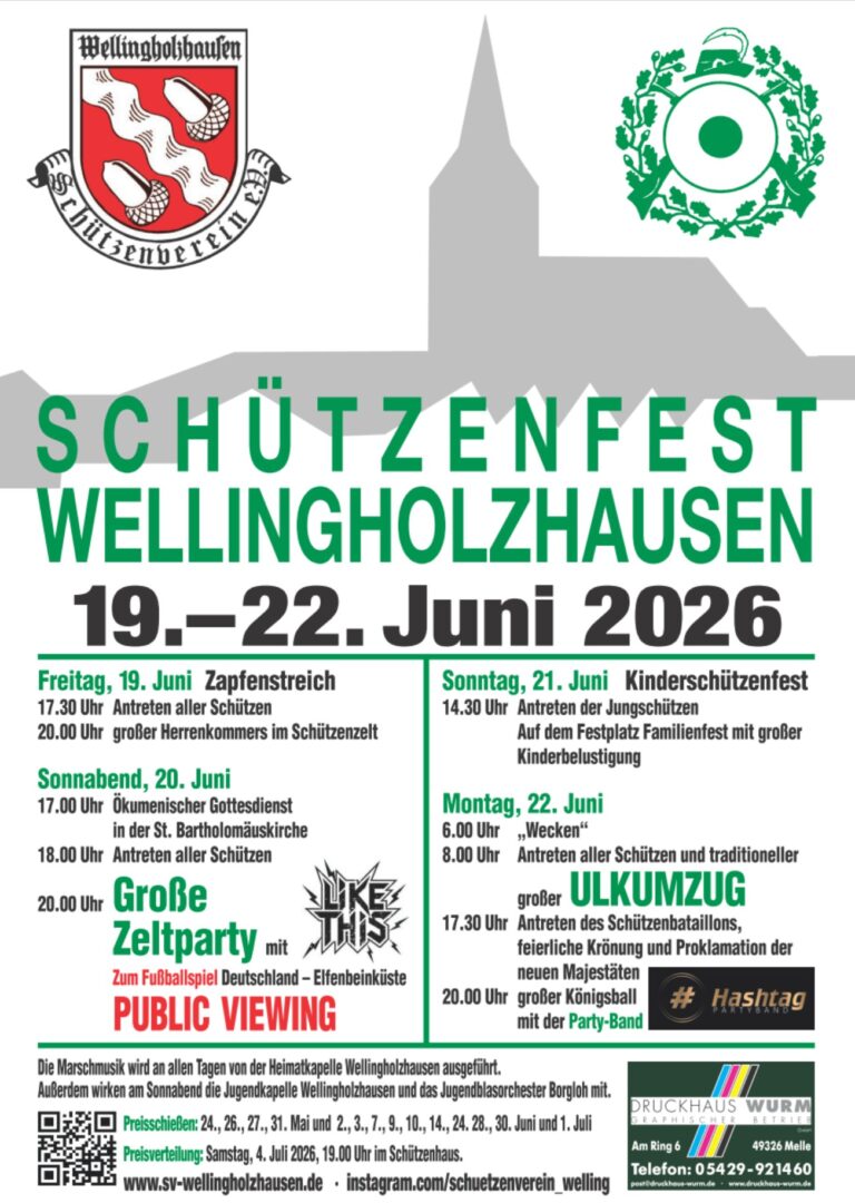 Plakat 2026 Termine